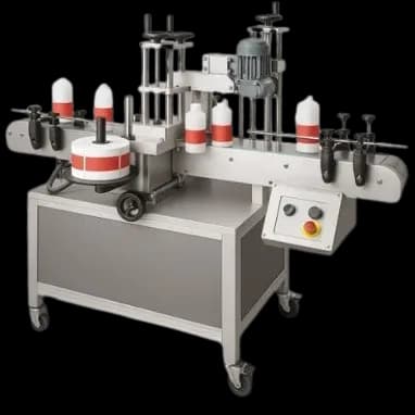 Front and Back Labelling Machine