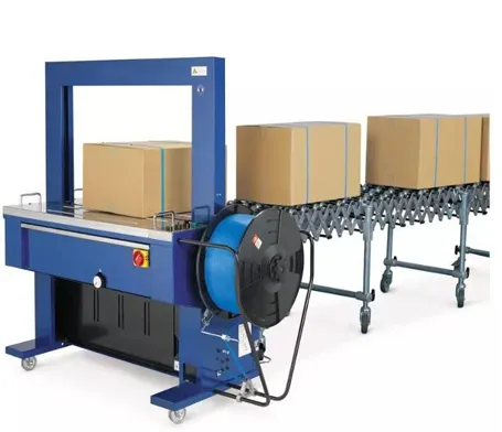 Strapping machine.